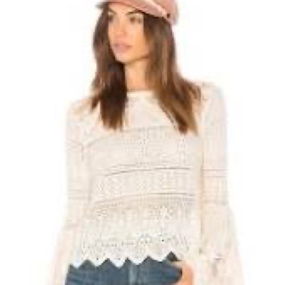 Free People Once Upon a Time Sweater in Ivory - Picture 3 of 13